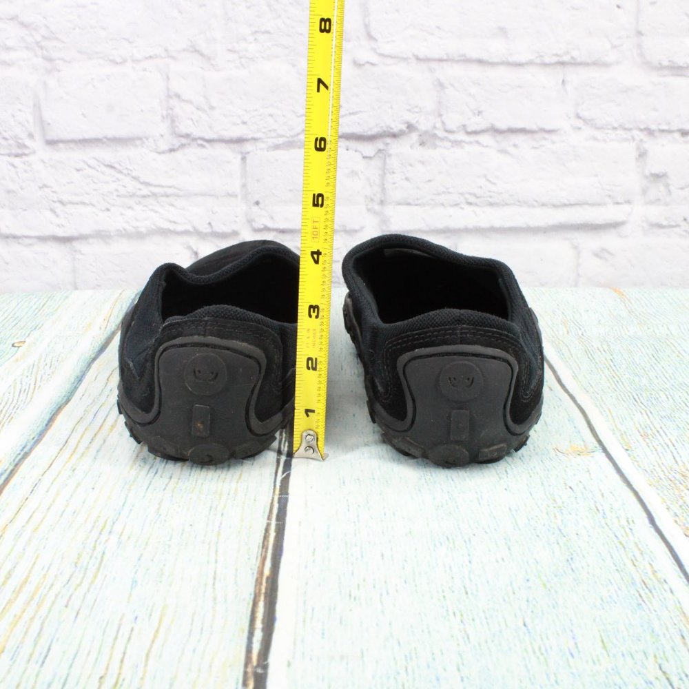 *Unbranded Black Suede Slip On Loafers Clogs Casual Shoes Size 10 - Picture 6 of 9